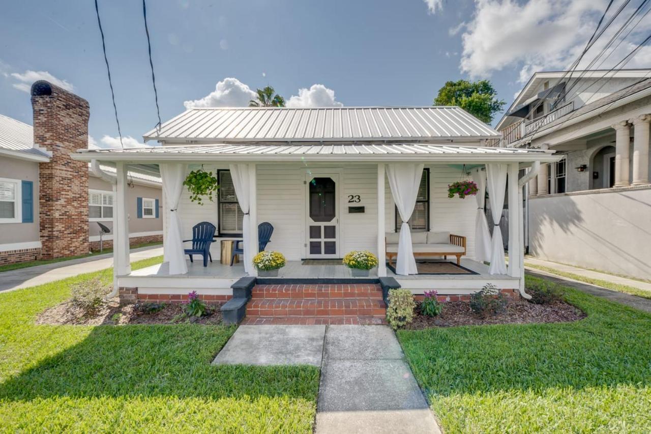 Updated Early 1900S 2Br Cottage Walking Distance To Downtown With Onsite Parking เซนต์ออกัสติน ภายนอก รูปภาพ